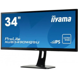 Monitor iiyama ProLite XUB3490WQSU-B1 (XUB3490WQSU-B1) 34"| AH-IPS | 3440 x 1440 | 3 x HDMI | Display Port | 2 x USB 2.0 | 2 x USB 3.0 | Głośniki | VESA 100 x 100'