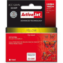 Tusz Activejet ACC-526YN (zamiennik Canon CLI-526Y; Supreme; 10 ml; żółty)'