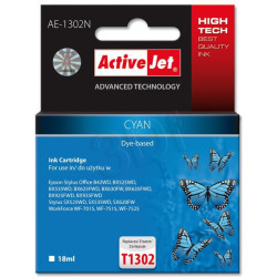 Tusz Activejet AE-1302N (zamiennik Epson T1302; Supreme; 18 ml; niebieski)'