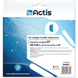 Tusz ACTIS KH-57R (zamiennik HP 57 C6657A; Standard; 21 ml; kolor)'
