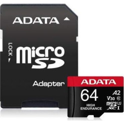 ADATA High Endurance 64GB microSDXC UHS-I U3 Class 10'