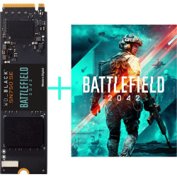 WD Black SN750 SE Battlefield 2042 M.2 PCIe NVMe 1TB'