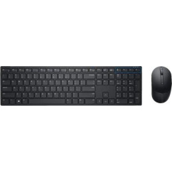 Dell Zestaw bezprzewodowy klawiatura + mysz KM3322W'