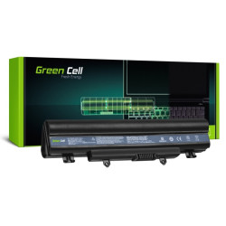 Green Cell do Acer Aspire E14 E15 E5-511 E5-521 E5-551 E5-571 (bottom) / 11.1V 4400mAh'