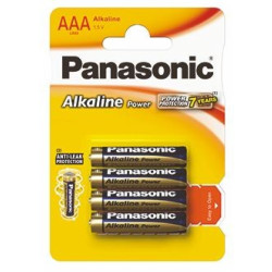 Panasonic Power Alkaline AAA - 4 szt'