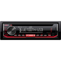 Radioodtwarzacz samochodowy JVC KD-T702BT (Bluetooth  CD + USB + AUX)'