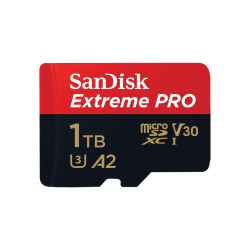 SanDisk microSDXC Extreme Pro 1TB 200/140 MB/s A2 V30 UHS-I U3'