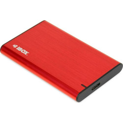 OBUDOWA I-BOX HD-05 ZEW 2 5  USB 3.1 GEN.1 RED'