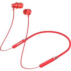 Słuchawki Lenovo HE05 (bezprzewodowe   Bluetooth  douszne  czerwone)'