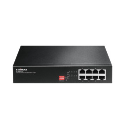 Switch EDIMAX ES-1008PH V2  (Long Range 8-Port Fast Ethernet 4x PoE+ & DIP Switch)'