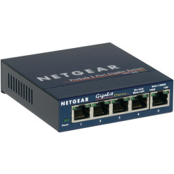 Switch NETGEAR GS105GE (5x 10/100/1000Mbps)'