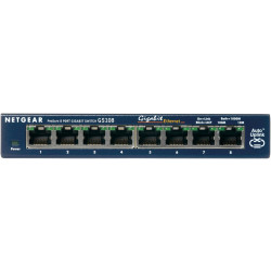Switch NETGEAR GS108GE (8x 10/100/1000Mbps)'