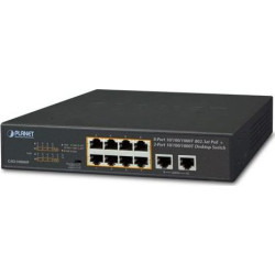 Switch PoE Planet GSD-1008HP (10x 10/100/1000Mbps)'