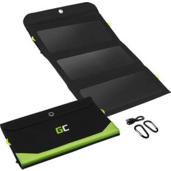 Green Cell SolarCharge 21W + powerbank 10000mAh'