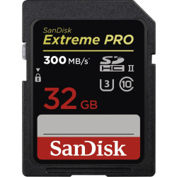 SanDisk SDHC 32GB Extreme Pro UHS-II V90 300MB/s'
