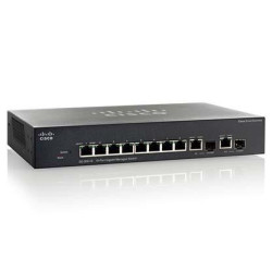 Switch Cisco SG350-10-K9-EU (8x 10/100/1000Mbps)'