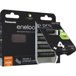 Panasonic Eneloop PRO AA 2500mAh 4 szt + box'
