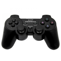 Gamepad Esperanza EG102 (PC  PS3; kolor czarny)'