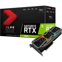 Karta graficzna - PNY GeForce RTX 3090 24GB XLR8 Gaming REVEL EPIC-X RGB™ Triple Fan Edition'