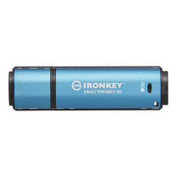 Kingston IronKey Vault Privacy 50 8GB USB 3.0 256bit AES Encrypted'