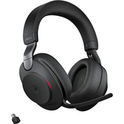 Słuchawki - Słuchawki bezprzewodowe Jabra Evolve 2 85 MS Stereo Stand Black - 28599-999-889'