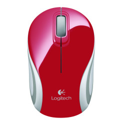 Mysz Logitech M187 Mini 910-002732 (optyczna; 1000 DPI; kolor czerwony)'