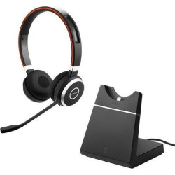Słuchawki - Słuchawki bezprzewodowe Jabra Evolve 65 SE USB-A MS Stereo Stand - 6599-833-399'