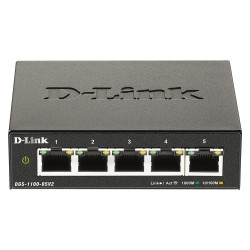 D-Link DGS-1100-05V2/E 5-Port Gigabit Smart Managed'