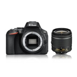 Aparat cyfrowy Nikon D3500 + obiektyw AF-P DX 18-55 VR Czarny (VBA550K001)'